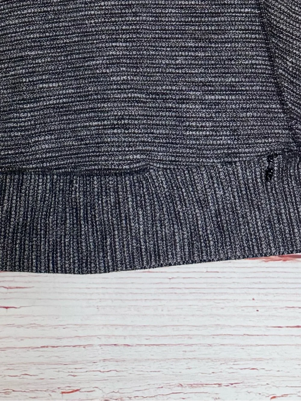 Lululemon Race Your Pace Long Sleeve in Coco Pique Black Sz 4